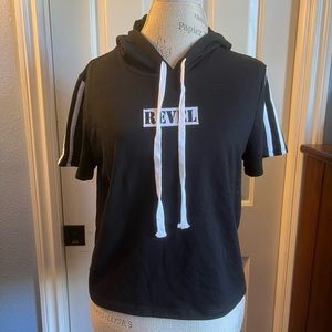 Revel Clothing Short Sleeve Hoodie